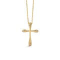 Cross with rounded diamond edges