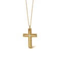 Baptism cross necklace