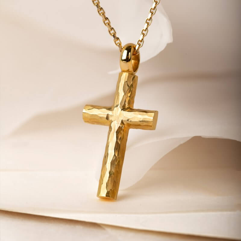 Hammered cross