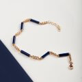 Bracelet with enamel and diamonds
