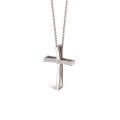 Diamond cross necklace