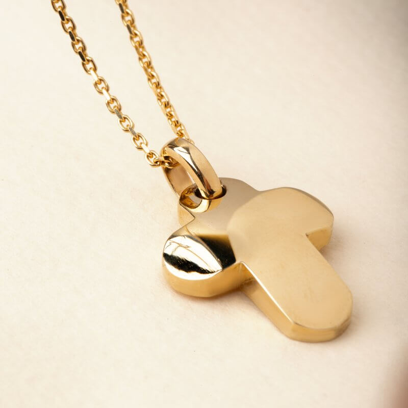 Plain cross pendant
